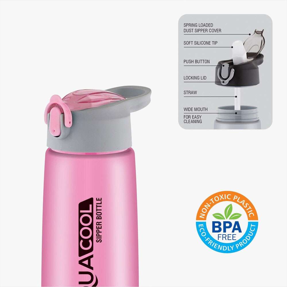 Plastic aqua cool Water Bottle for Gym (Copy)