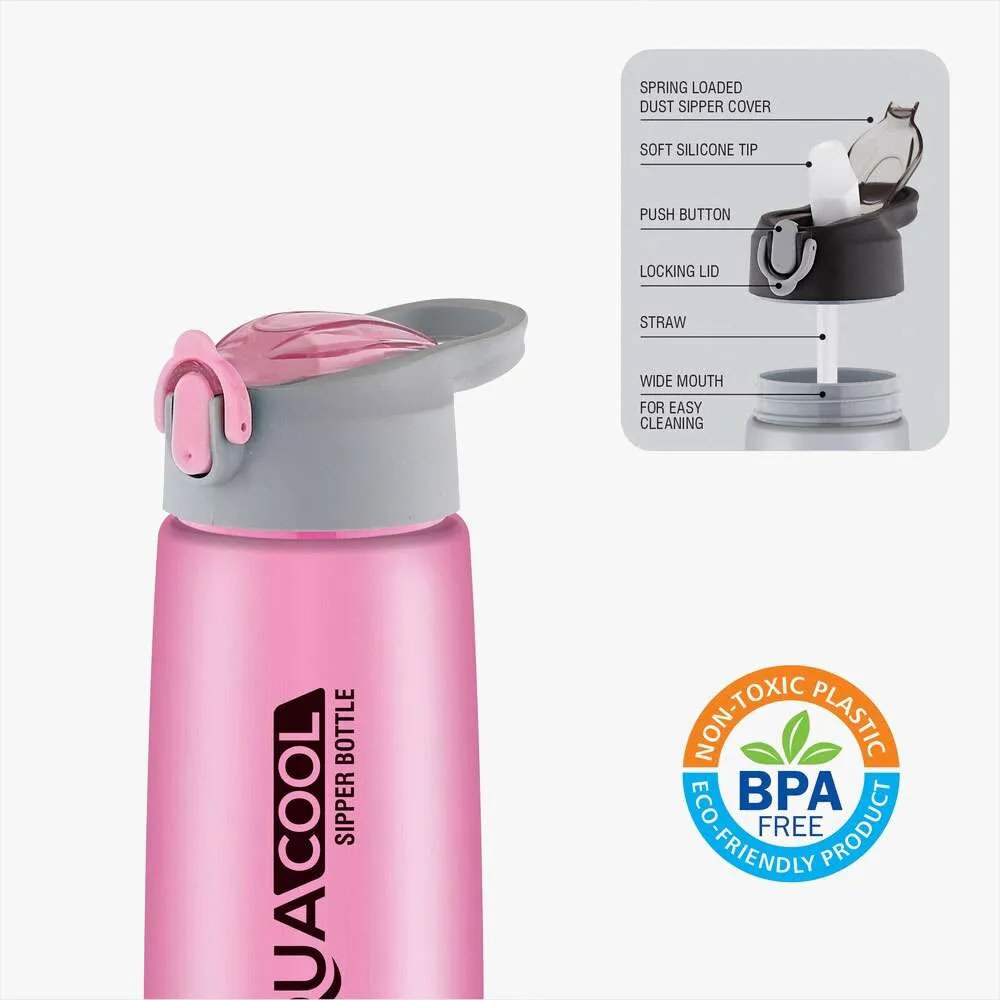 Plastic aqua cool Water Bottle for Gym (Copy)